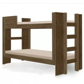 Beliche Dublin Tebarrot Carvalho Com Escada Embutida Quarto