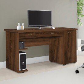 Escrivaninha Ariel 1 Gaveta Freijó Primus Móveis 