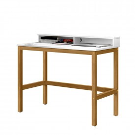 Escrivaninha Califórnia Tebarrot Branco Nature Office