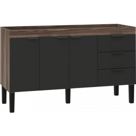 Gabinete Flamingo Em MDP 1,60 Preto Tamarindo 100144 Cozimax