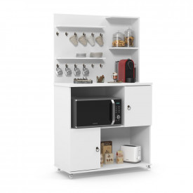 Cantinho do Café Aconchego Branco Rodizios Patrimar