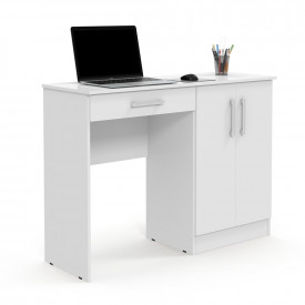 Mesa para Computador Space Multiuso Branco Brilho Patrimar