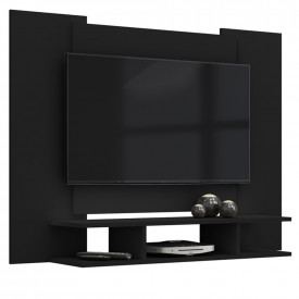 Painel Ej Ej Móveis Preto 8420 Para TV 48 Pol Sala Estar