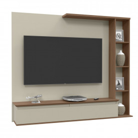 Painel Sublime Off White Canelato para TV 52" Patrimar 