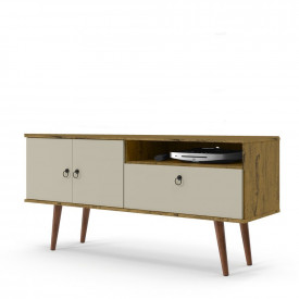 Buffet Aparador Topazio Nature/Off White Patrimar