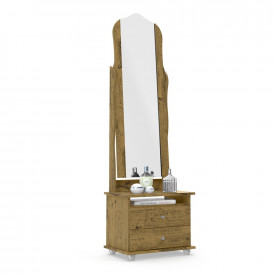 Toucador Magic Nature Espelho Articulado 2 Gavetas Patrimar