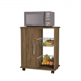 Fruteira Ianá 1 Porta Amêndoa Wood Primus Móveis