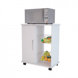 Fruteira Ianá 1 Porta Branco Luxo Primus Móveis