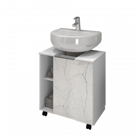 Gabinete Para Banheiro Pequin Bechara Branco Carrara Banheiro