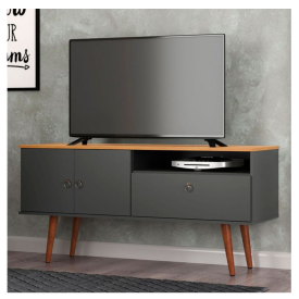 Rack Estrela 1,60 Grafite Cinamomo Patrimar