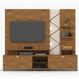 Home Cross Amendoa Off White 903103 Tv Até 50 Sala Lukaliam