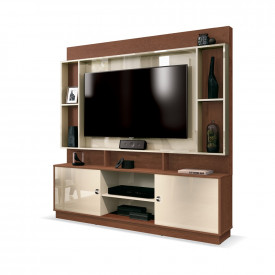 Home Nevada 1,60 Com Nichos Naturale Off White 37568 EDN 