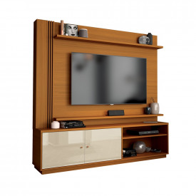 Home Royal Cedro Off White 37864 com rodízios EDN Móveis 