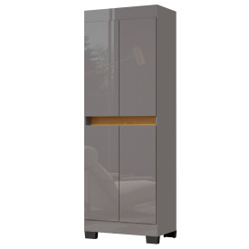 Multiuso Lavanderia C 2 Portas Gael Cinzal Mel  Primus Móveis 