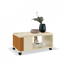 Mesa de Centro Prática Off White Cedro 17955 EDN