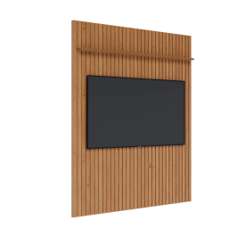 Painel Ripado Flow Com Suporte Invisível 1.8 Nature 66281 Ofertamo