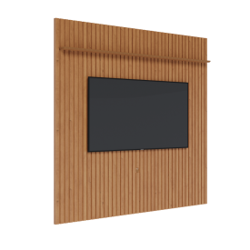 Painel Ripado Flow Com Suporte Invisível  2.2 Nature 66381 Ofertamo