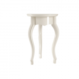 Mesa de Apoio Alta Duquesa Retrô Off White 24135 EDN