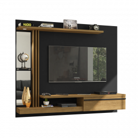 Painel Denver Preto Fosco Cinamomo TV 55 2075661 Bechara 