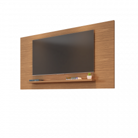 Painel Para Tv até 60 Suspenso Esmeralda 1.58 Noce Casa D Móveis