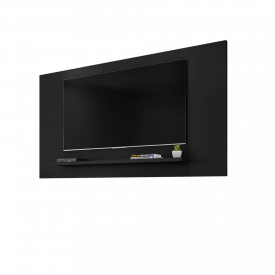 Painel Para Tv até 60 Suspenso Esmeralda 1.58 Preto Casa D Móveis FORA DE LINHA