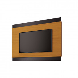 Painel Legacy 1.6 Cedro Natural Preto 777177 EDN Móveis