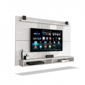 Painel Maxi Branco 73152 TV 65 Sala EDN Móveis
