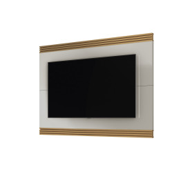 Painel Garden 2.20 Fendi Freijó Nobre Sala EDN Moveis