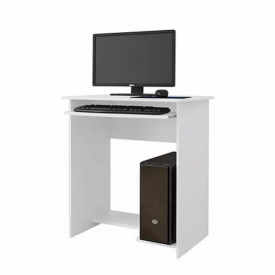 Mesa de Computador Prática Ej Branco 6300 Escrivaninha
