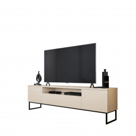 Rack Austin Off White Sala EDN Moveis 