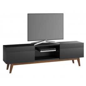 Rack Classic Imcal Com 2 Gavetas 2.2 Preto Fosco -10847 FORA DE LINHA