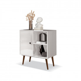 Mesa de Apoio Duna Branca 1347 Pés em Madeira EDN 