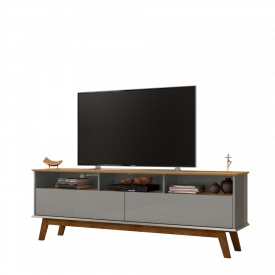 Rack Elegant 2 Portas Cinamomo Titanium 2075842 Bechara 