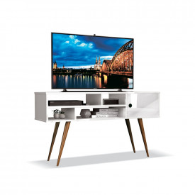 Rack Kenzo 1 Porta Branco 7371 Pés Palito EDN