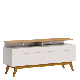 Rack Classic Mais 2 Gavetas 1.4 Imcal 12333 Off White Nature