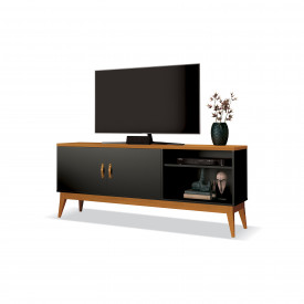 Rack Star Pés em Madeira Preto Cedro 778192 EDN 