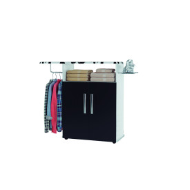 Tabua de Passar Amelia - Branco/Preto