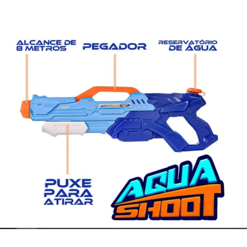 Lançador D'Água Aqua Shoot 58 cm LA2371 Zippy Toys 9179
