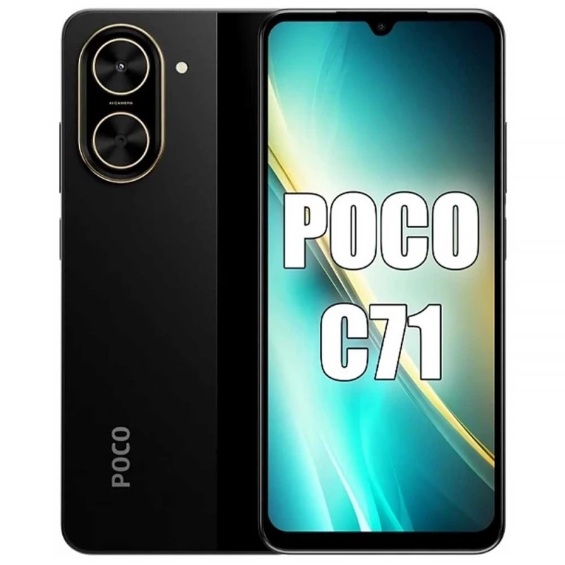 Celular Xiaomi Poco C71 4/128 GB Preto