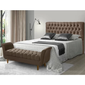 Cabeceira Box Queen 1.60 Iasmim GR A 1/05 Atraente Móveis