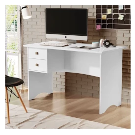 Escrivaninha Paris 1,20 Branco Maria Moveis