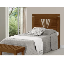 Cama Solteiro Gabriela 0,80/0,90 Atraente - Castanho