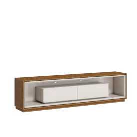 Painel Classic Com Rack Opera 1.8 Off White Freijo Imcal