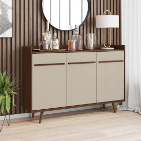 Aparador Buffet Quartzo Madeira Off White 2076078 Bechara 