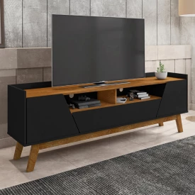 Rack Florença Preto Fosco Nature 2075889 Bechara