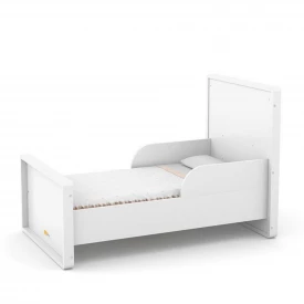 Berço Tutto New com Kit Capitone Branco Soft 61152/51139 Quarto Infantil