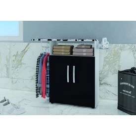 Tabua de Passar Amelia - Branco/Preto