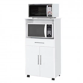 Balcão para Microondas Ipe Branco Primus Móveis