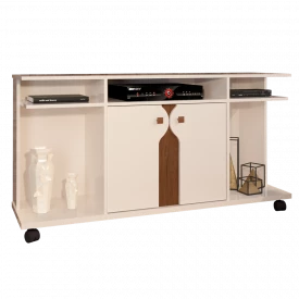 Rack Bancada Jb Bechara 5091 Perola Caramelo Sala Rodízios