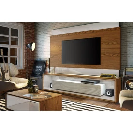 Painel Classic Com Rack Opera 1.8 Off White Freijo Imcal